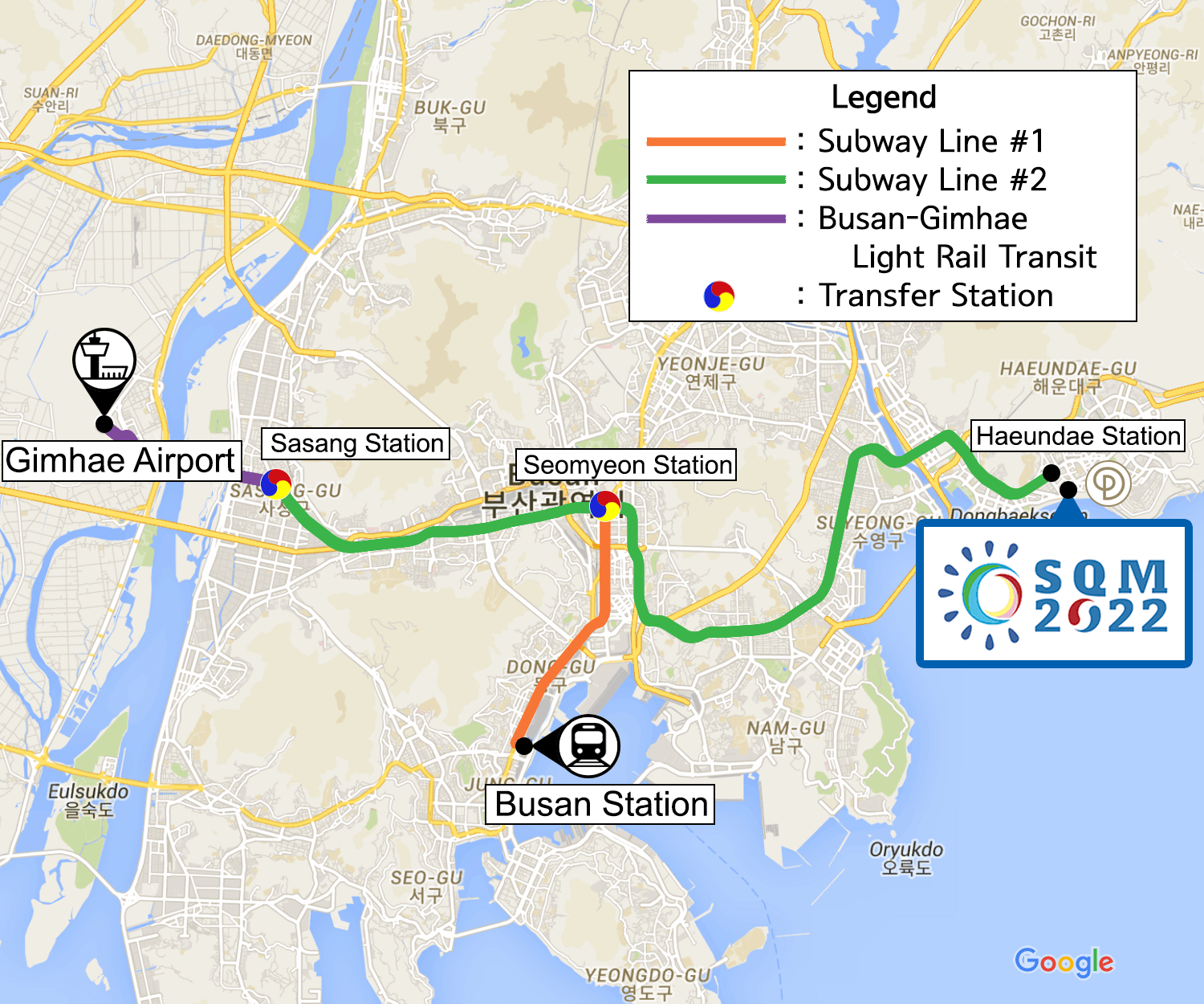 Transports in Busan
